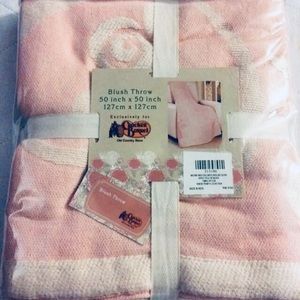 Blush Throw Blanket